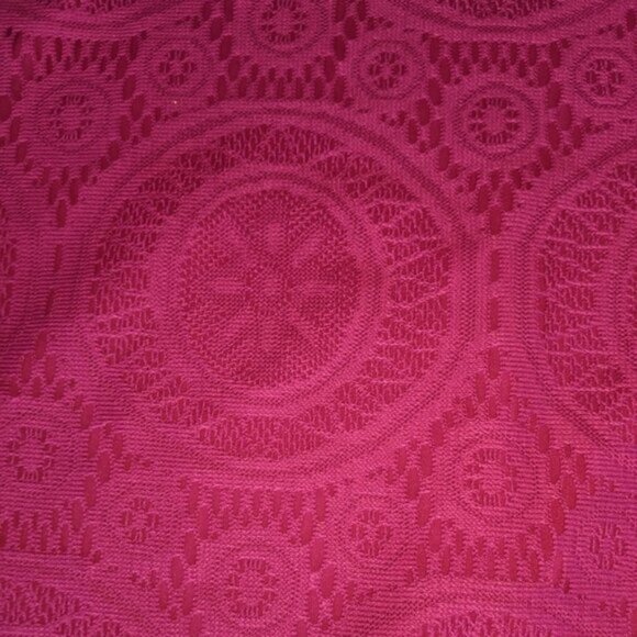Pink Lace Overlay Dress Size 14 - Picture 4 of 4